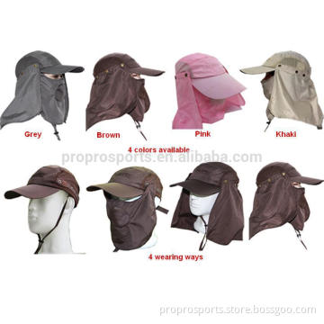 Multi-function Hat With 360 Degree Full Protection Sun Hat For Fishing Hiking Garden Work Outdoor Activity